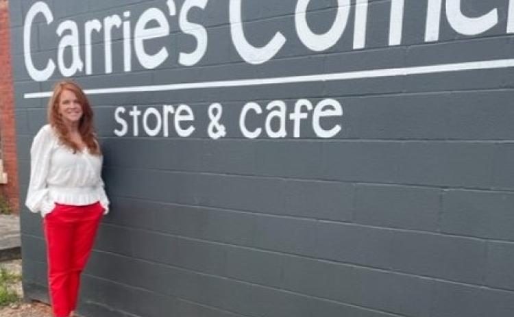 Carrie Faris has spent a year planning and working on her new convenience store called Carrie’s Corner, which opened Monday in Stephens. (Submitted Photo)