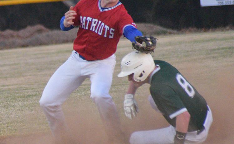 OCHS shortstop Landon Eberhart was selected to the All Region 4-AA first team. He helped lead the Patriots to a 17-14 record and a second-place region finish. (File/ The Oglethorpe Echo)