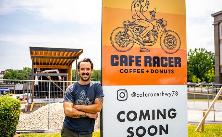 Cafe Racer owner Chris Hart is expanding his restaurant to what will be a newly constructed building on West Broad Street in Athens. (Photo/Jack Casey)