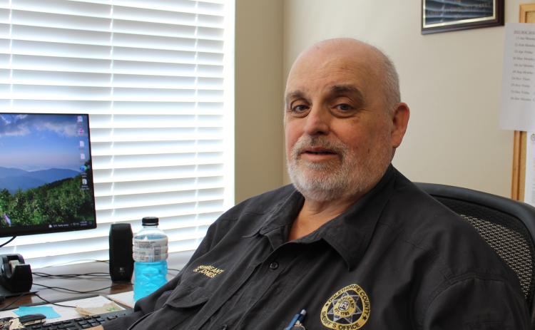 Steve Jones, a sergeant with the Oglethorpe County Sheriff’s Office, has worked in law enforcement for 30 years, and has lived in Oglethorpe County all his life. He has made the difficult decision to retire due to his health. (Photo/Lilly Kersh)