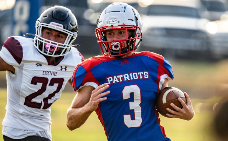 Quarterback Will Sampson and other starters are expected to play about three quarters in this week’s scrimmage at West Hall. (Photo/Jack Casey)
