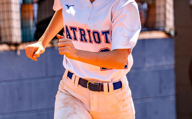 Senior Nichole Hill had two hits against ACS and two RBIs against Putnam County to lead OCHS to two wins on Saturday. (Photo/Jack Casey)