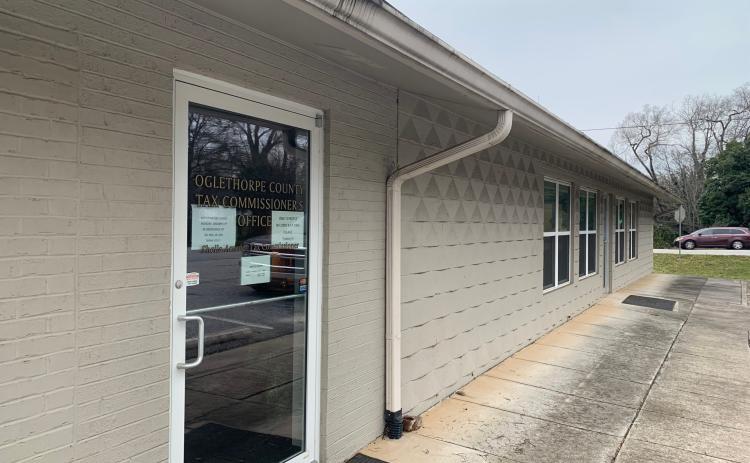 Exterior of the Tax Commissioner office in Oglethorpe County (File/The Oglethorpe Echo)