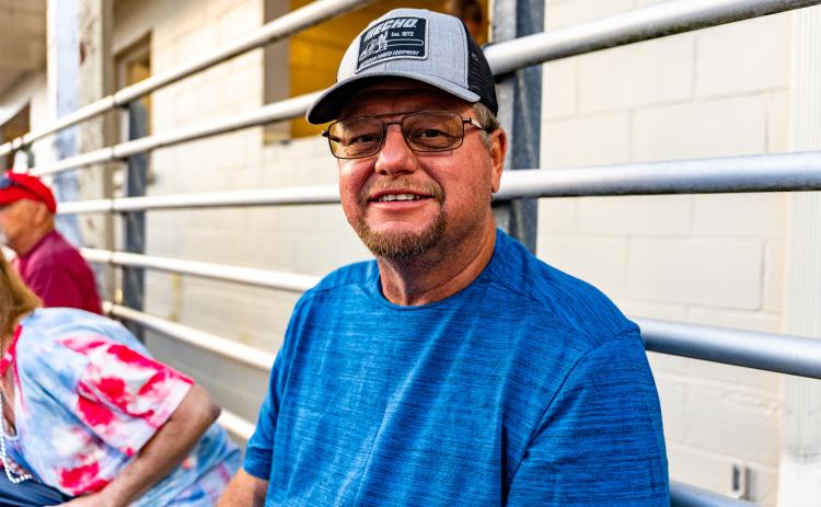 Wesley McDonald takes in a football game earlier this season on his way to running his consecutive games streak to 34 years. (Photo/Jack Casey)