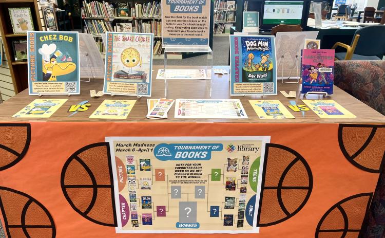 The Oglethorpe County Library’s Tournament of Books is down to the Elite Eight, with the next winners being announced on Monday. The champ will be crowned on April 3. (Submitted Photo)
