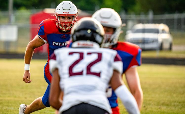 JACK CASEY/THE OGLETHORPE ECHO Jake Turner, who will be a senior next year, led Oglethorpe County with nearly 1,300 yards rushing last fall. The Patriots reached the Class A playoffs, but lost in the first round.