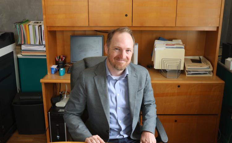 Owen Bullard, who was named the chairman of the Oglethorpe County Chamber of Commerce in February, has made it a priority to reinvigorate the organization. (LANDEN TODD/THE OGLETHORPE ECHO)