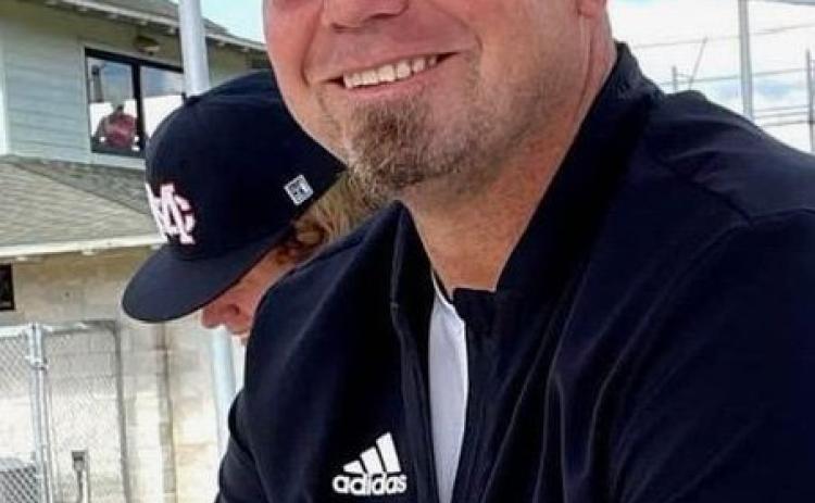 Mike Campbell led the McIntosh County Academy baseball team to the Class A Division II semifinals this spring and will also coach inside linebackers at OCHS. (SUBMITTED PHOTO)