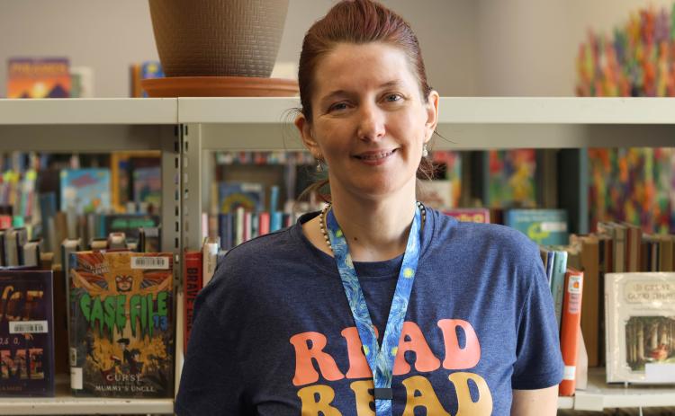 New Oglethorpe County Library Branch Manager Katherine Ratcliffe, who was born and raised in Oglethorpe County, has written six novels, five feature-length screenplays, numerous TV specs and pilots, and a self-improvement book. (LANDEN TODD/THE OGLETHORPE ECHO)