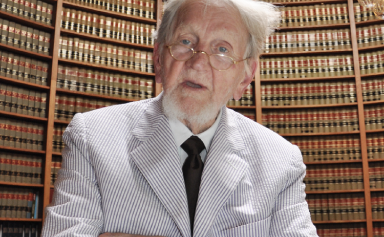 The Cook & Connelly law library has 4,800-plus volumes. When Larry Walker asked Bobby Lee Cook if he had read all of those books, the famous trial lawyer said, “Most of them. But our young lawyers just get their answers from computers.” (SUBMITTED PHOTO)