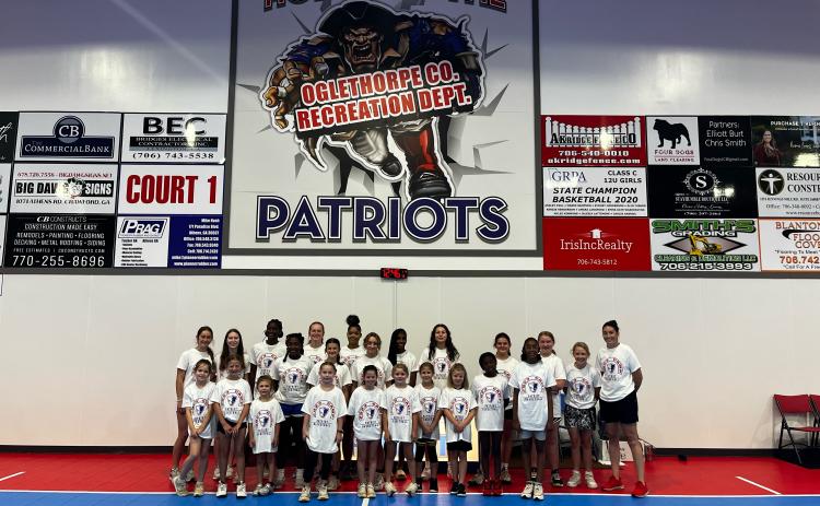 Oglethorpe County High School girls basketball and softball coach Brianna Dickens has had a busy summer running youth camps for both sports.(SUBMITTED PHOTOS)