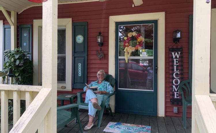 Sonja Armour, owner of the Chicken Coop Bed ’n Breakfast in Crawford, said most of her visitors come for University of Georgia football games. She opened the bed and breakfast in 2011. (Grace Mains/The Oglethorpe Echo)