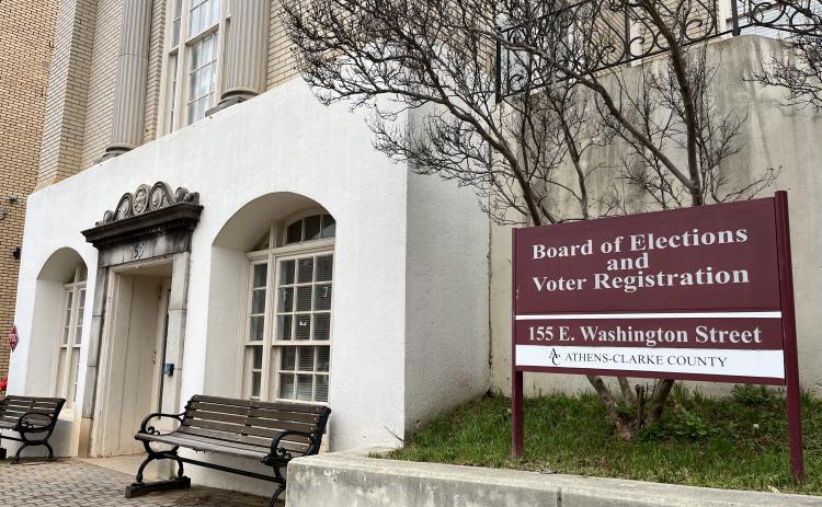Voting for the Special Election will take place at the Athens-Clarke County Elections Office. “We've got a great council now and I hope they just round it out with a whole lot of energy and passion for the city.” (Photo/Olivia Wilson)