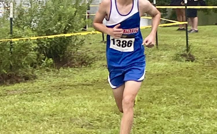 (Submitted Photo) Oglethorpe County’s John Adams finished with a time of 18:19 at a meet at Tallulah Falls on Aug. 20. He was the Patriots’ top finisher.